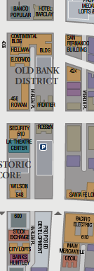 map downtown los angeles historic loft developments